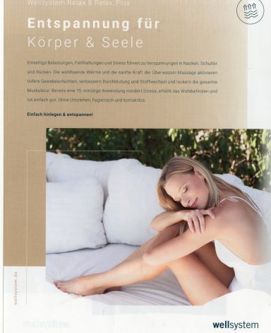 Entspannung für Körper und Seele Wellsystem Relax_Plus